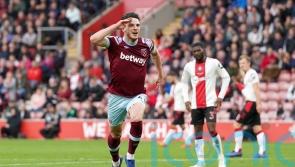 Declan Rice denies Southampton a much-needed win