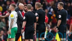 I don’t have a comment – Erik ten Hag refuses to speak about officials