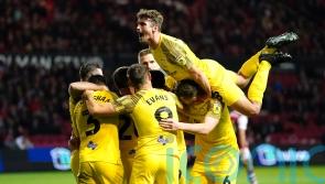 Greg Cunningham heads Preston to win at Huddersfield