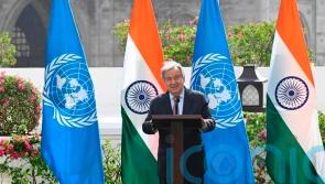 UN chief and Indian PM launch climate action scheme