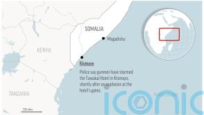 Eight killed as militants attack Somalia port city hotel
