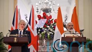 What happens to the UK-India trade deal when Rishi Sunak becomes prime minister?