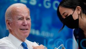 Joe Biden gets updated Covid-19 booster shot