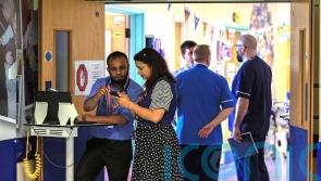 Slight fall in number of people in hospital with Covid-19