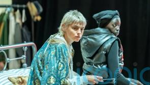 Emma Corrin in rehearsals for West End production of Virginia Woolf’s Orlando