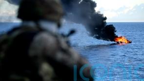 Royal Navy warship catches boat carrying £24m of cocaine in Caribbean