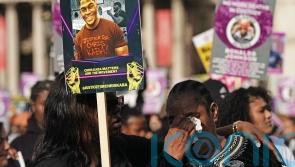 Thousands take to the streets to protest over deaths in police custody