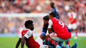 Arsenal boss Mikel Arteta plays down Bukayo Saka injury fears