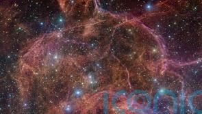 Telescope captures the ghost of a giant star