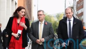 Sir Jeffrey Donaldson repeats claim heart surgeries were delayed by protocol