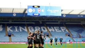Arsenal reach Women’s Super League summit with win over Leicester
