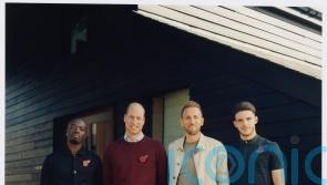 Prince of Wales speaks with England stars about football and mental health