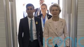 Sunak and von der Leyen agree on need to ‘work together’ to end NI Protocol row