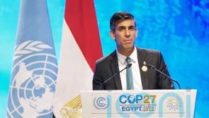 Putin’s war on Ukraine is reason to ‘act faster’ on climate, Sunak urges