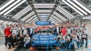 Porsche produces its 100,000th Taycan EV