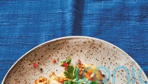 Prue Leith’s chicken tikka with yoghurt on naan recipe