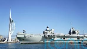 HMS Queen Elizabeth sails for deployment to northern Europe