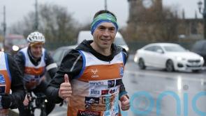 Jonathan Edwards joins Kevin Sinfield on day three of ultra marathon challenge