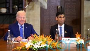 Sunak ‘did not discuss a trade deal’ with Biden