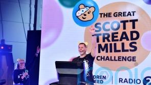 Scott Mills kicks off 24-hour treadmill challenge for BBC Children in Need