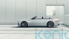 The Genesis X Convertible is a striking electric drop-top