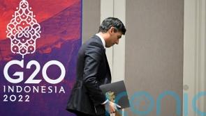 Sunak and Biden meeting at G20 summit overshadowed by war in Ukraine