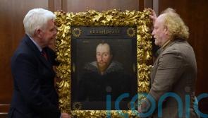 Portrait of Shakespeare said to be painted while Bard was alive goes on display