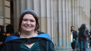 Student graduates from writing crime to fighting it