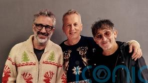 Football heroes appear in music video for festive version of Three Lions anthem