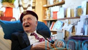 Second World War veteran receives two medals day after 100th birthday