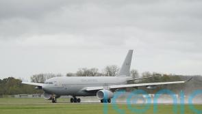 RAF’s first UK flight using 100% sustainable fuel a ‘breakthrough moment’