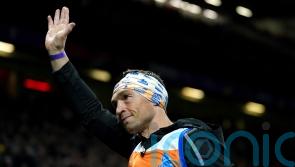 Kevin Sinfield ends ultra marathon challenge to raucous reception