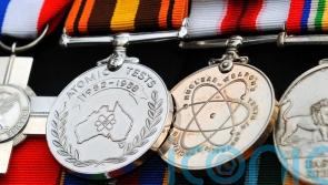 What were the nuclear tests and why are medals being granted 70 years on?