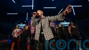 Olly Alexander performs with choir celebrating diversity