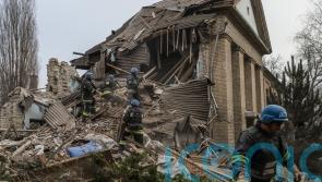 Newborn baby killed as Russian rocket strikes hospital in eastern Ukraine