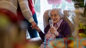 ‘Enjoy your life and be happy’, says great-great-grandmother on 103rd birthday