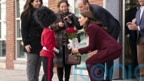 William and Kate meet entrepreneurs in Boston amid growing race row