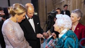 Earl and Countess of Wessex meet royal family photographer at variety show