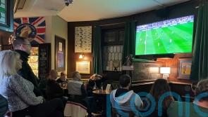 Pub revellers celebrate as Three Lions go marching on in World Cup