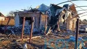 Russia unleashes missiles but Ukraine says most were shot down