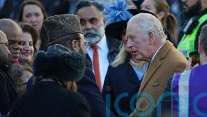 Common assault arrest after egg ‘thrown in direction of King’ during walkabout