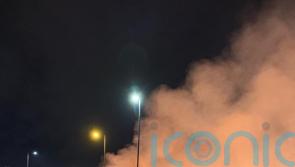 Major incident declared as 100 firefighters tackle blaze in derelict factories