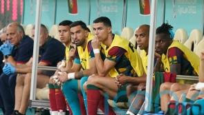 Cristiano Ronaldo dropped to Portugal bench for World Cup clash with Switzerland