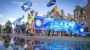 Support for Scottish independence up to 56%, poll suggests