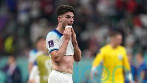 Declan Rice misses England training session through illness