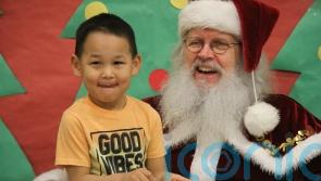 Santa visit brings joy to frosty Alaskan village