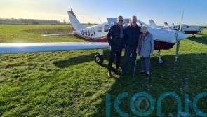94-year-old care home resident completes lifetime wish to fly a plane