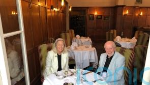 Octogenarians who wed after their trolleys collided at a supermarket looking forward to first Christmas as married pair