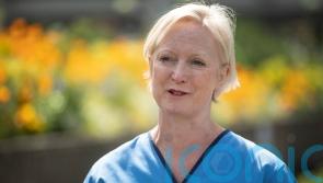England’s chief nursing officer Ruth May offers support to striking nurses