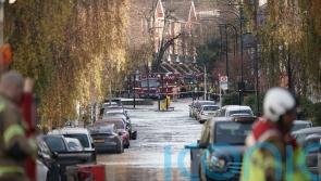 Thousands without water and 100 properties flooded after mains burst in London